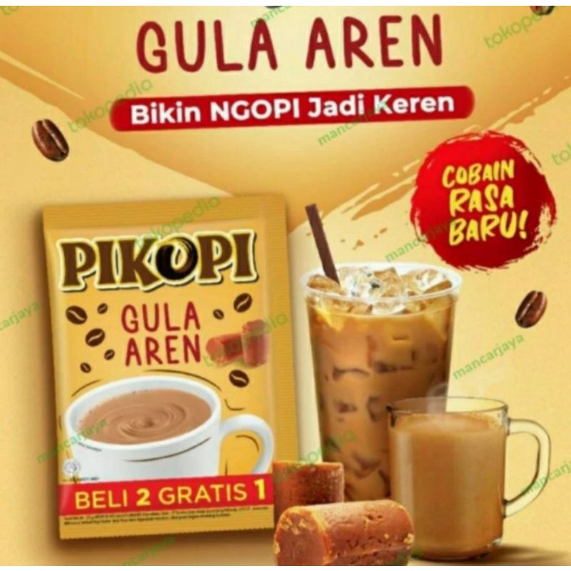 

Pikopi Gula Aren 22gr (Isi 15 Sachet)