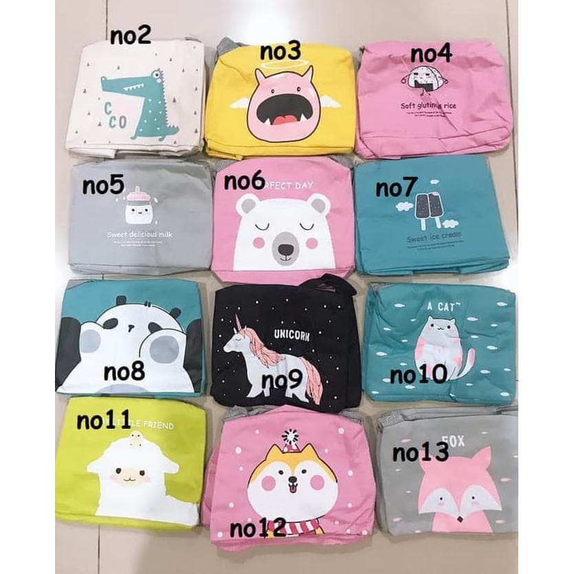 Tas Bekal Kualitas Halus Harga Murah / Lunch bag animal / tas bekal anak/ tas bekal tahan panas