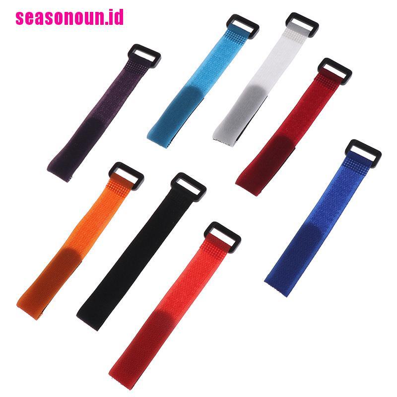 (seasonoun) 10pcs Strap Pengikat Joran Pancing Reusable