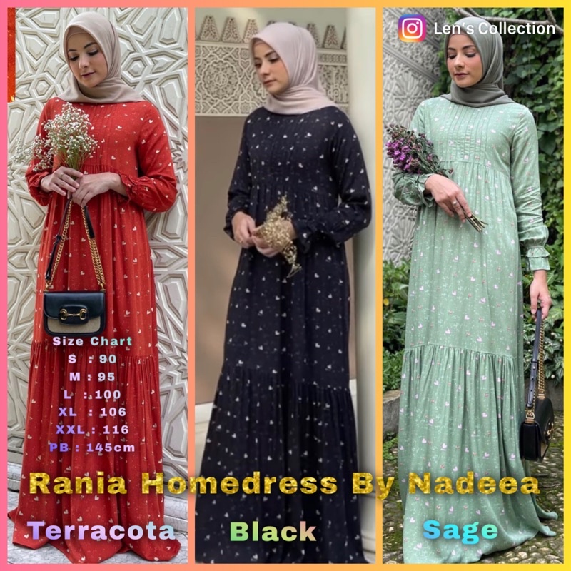 Rania 2.0 Homedress BY NADEEA.ID Original