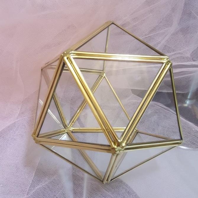

[COD] ringbox terarium wedding ring box kotak cincin ringbearer geometric [COD]