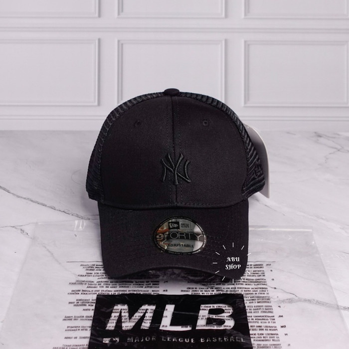 Topi Pria Topi baseball new era NEW pria import MLB korea - Hitam Kecil(U1E2) Topi Pria Polos Topi P