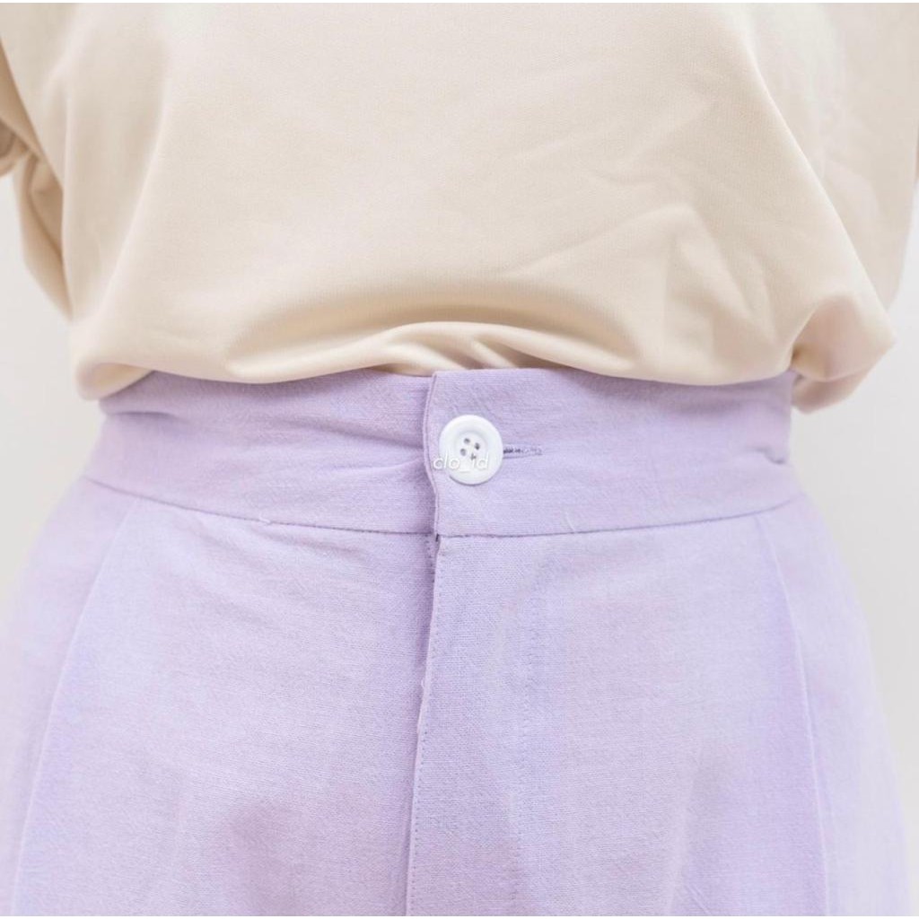 CELANA KULOT HIGHWAIST LINEN PREMIUM | CELANA KULOT WANITA TERBARU//Izdihaar_olshop