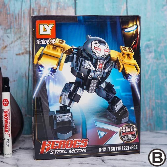 Mainan Lego Anak Super Hero Avenger 76011 | Lego Brick 220+ Pcs