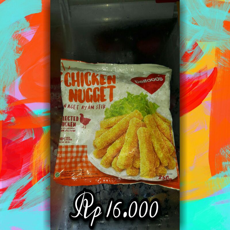 

Chicken nugget stik 250gr