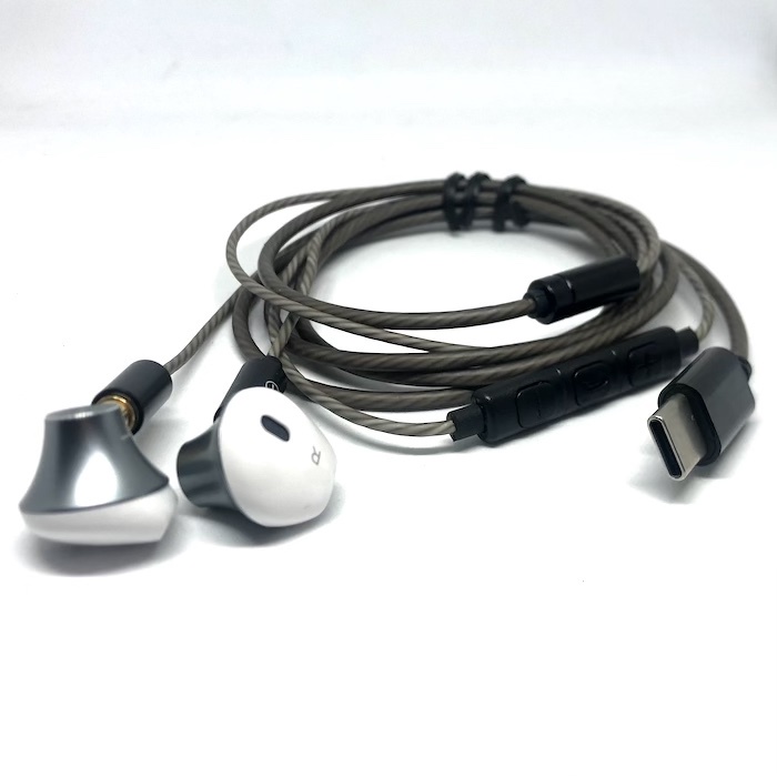 Type C Jack Headset HiFi Custom EP1 MMCX Detachable Earphone