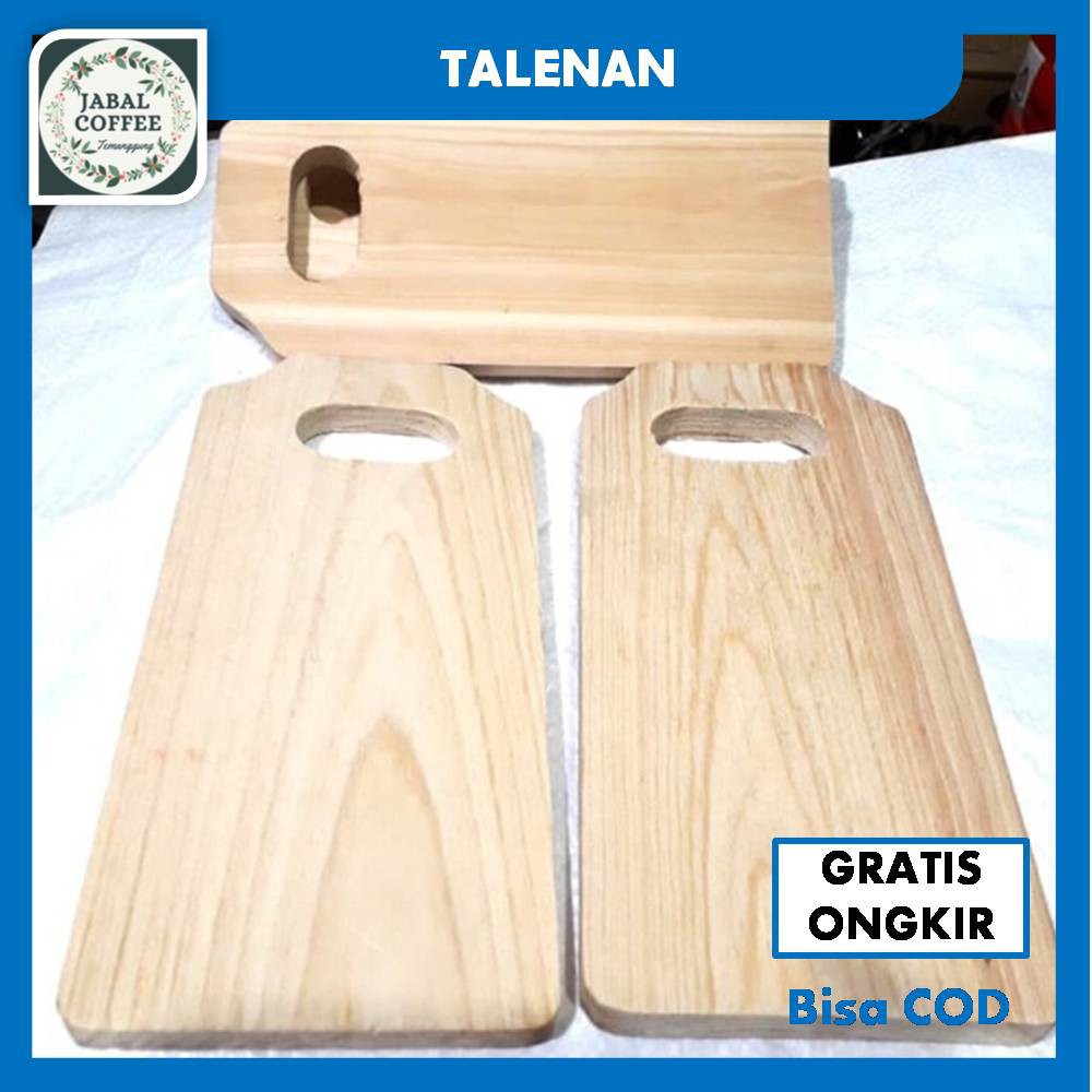 Telenan Kayu Besar  / Wooden Cutting Board / Talenan Kayu Kotak / Telenan Kayu Alas J62