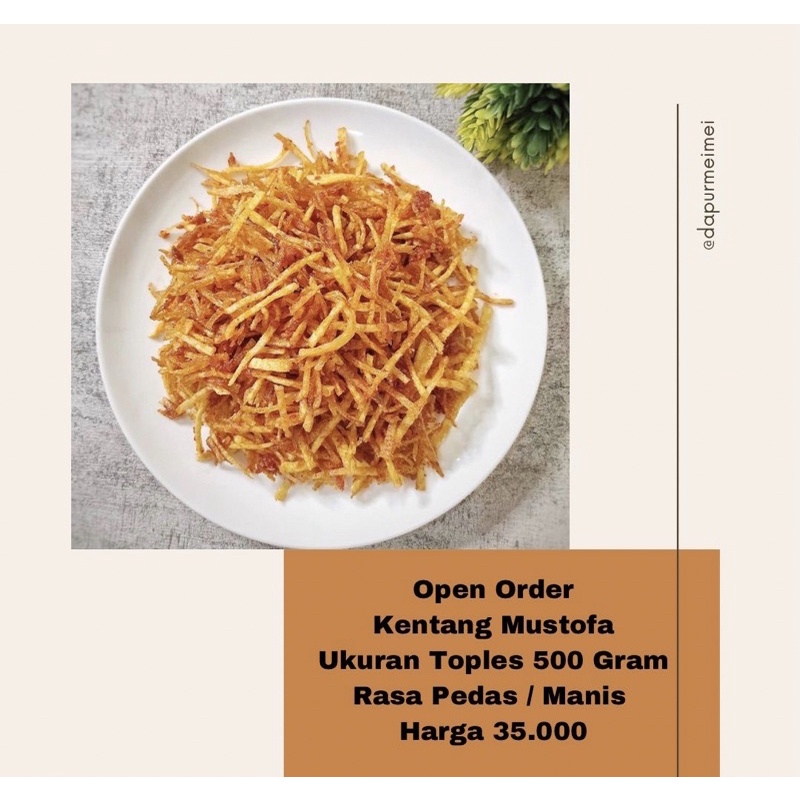 

Kentang Kering Mustofa/Keripik Kentang