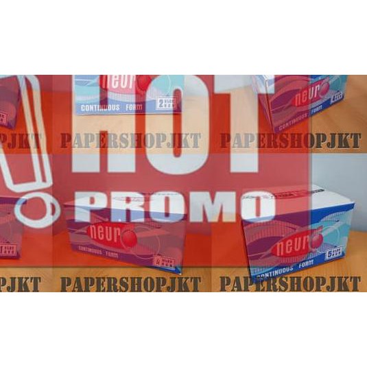 

℮ Continous Form 91/2 x 11 3 Ply ( K3 Neuro ) NCR / Kertas Komputer ➶