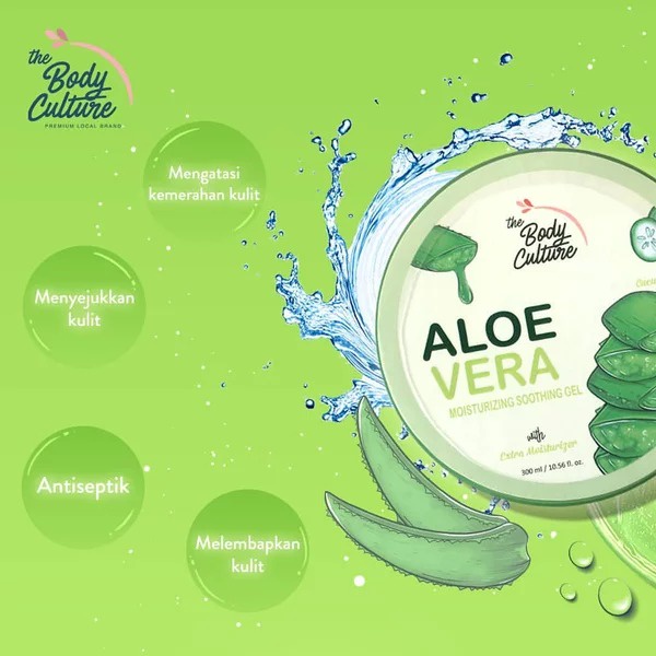 AloeVera  / The Body Culture / Soothing &amp; Moisture Soothing Gel / 300ml