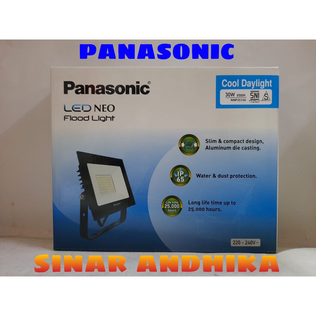 LED NEO FLOOD LIGHT PANASONIC 30 WATT NNP 35150/NNP 35110