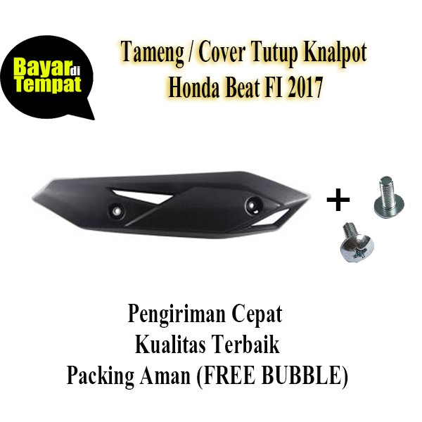Tameng Knalpot Honda Beat FI 2016-2019 Esp || Cover Knalpot Beat FI 2016-2019 Esp Aman