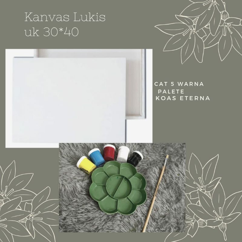 

PERLENGKAPAN PAKET LUKIS TAS/KIPAS/KANVAS
