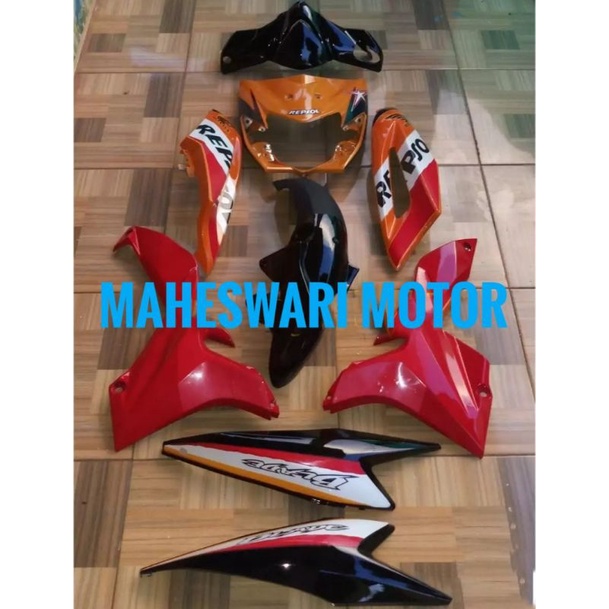 Cover Body Halus Honda Blade 110 Lama Blade Karbu Old.