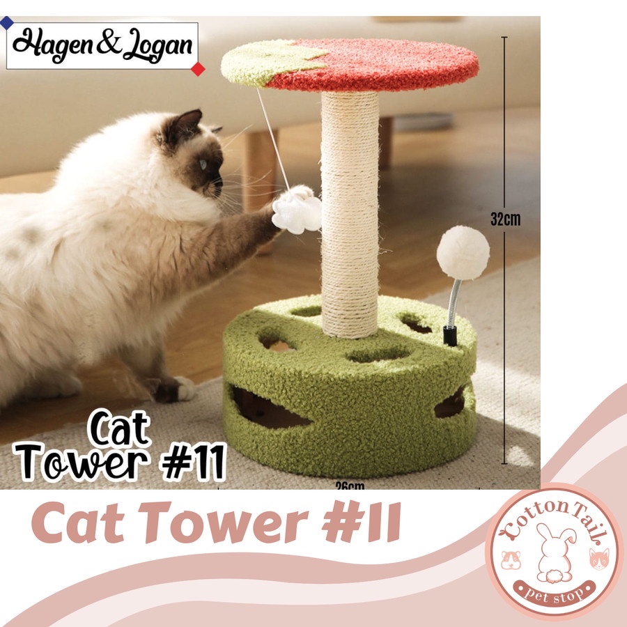 Cat Tower #11 / Cat Scratcher / Garukan Kucing Tower / Cat Tower #11