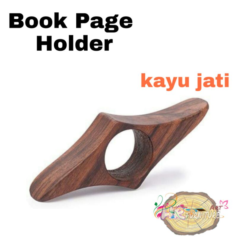 

Thumb Page Book holder||thumb page kayu