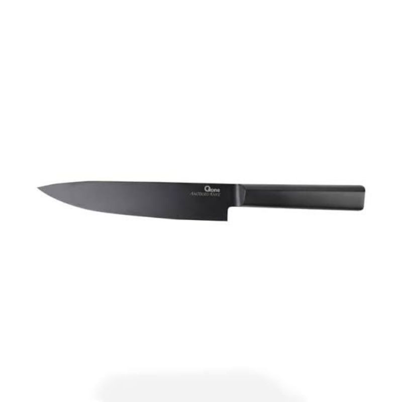 Oxone OX-61C CHEF Knife Stainless Steel Pisau Dapur, Pisau Sayur, Pisau Daging Full Black Anodized