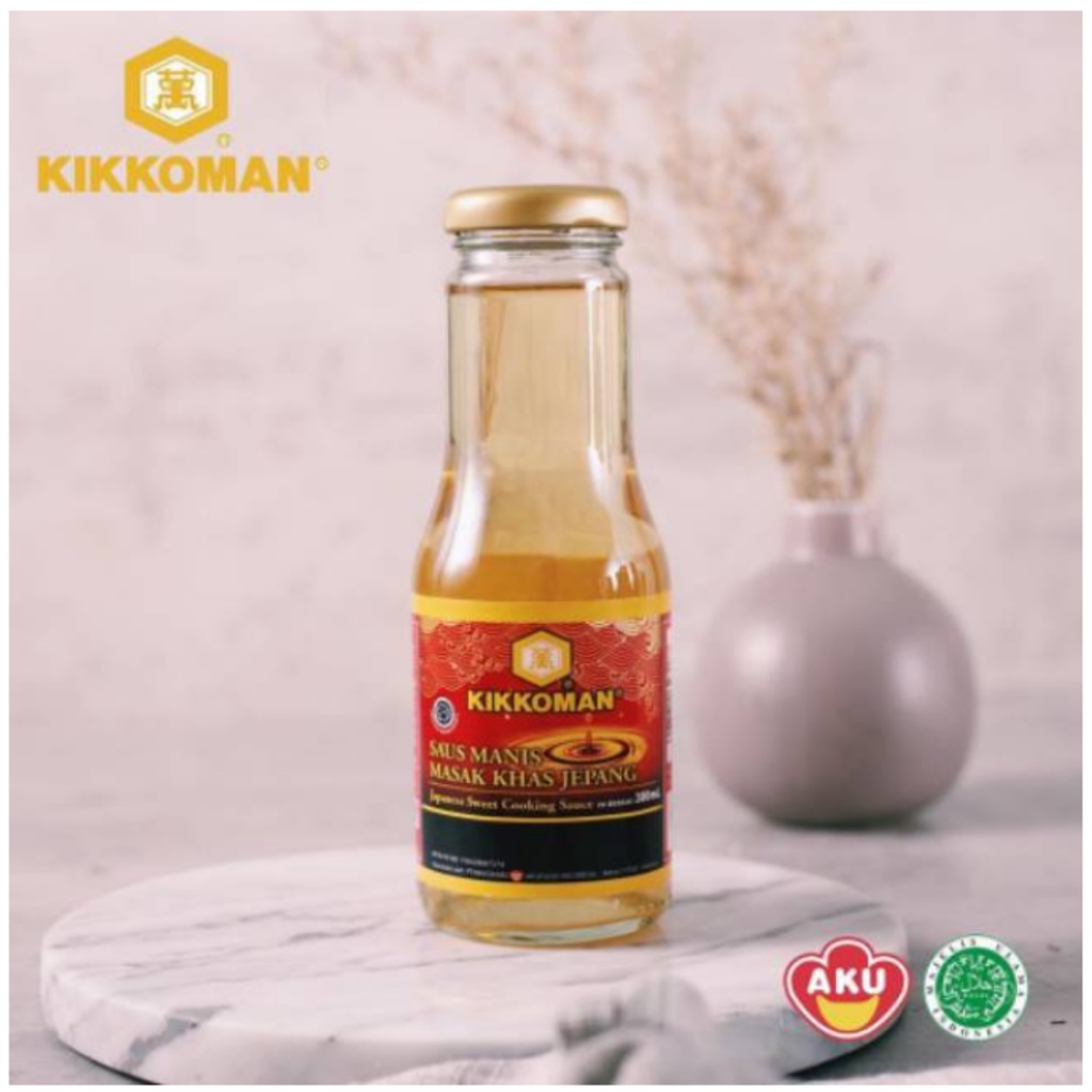 

Kikkoman Saus Manis Masak Khas Jepang 250 ml Japanese Sweet Cooking Sauce Saos Mirin Saus Marinasi Daging Frozen Food Cikarang