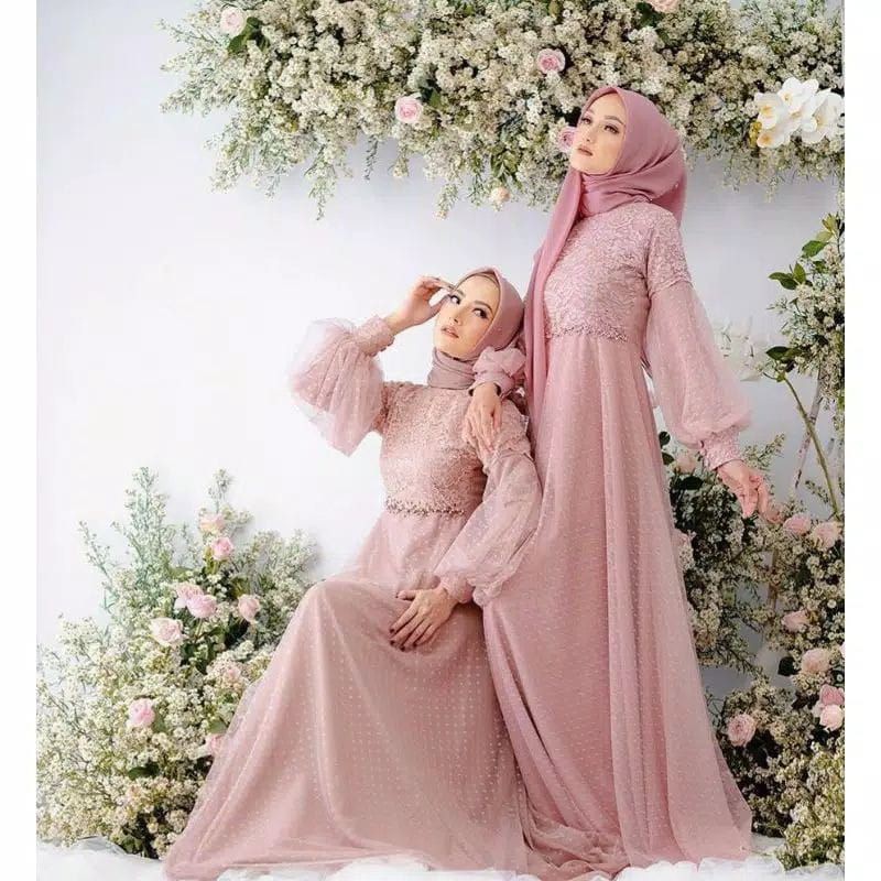 ALLANA DRESS // GAUN - GAUN PESTA - GAUN MUSLIMAH - BAJU PESTA - BAJU MUSLIMAH - DRESS - GAMIS - GAUN PESTA