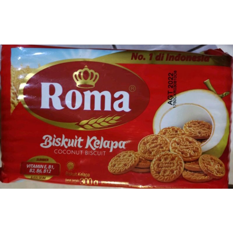 

ROMA BISCUIT KELAPA 300G