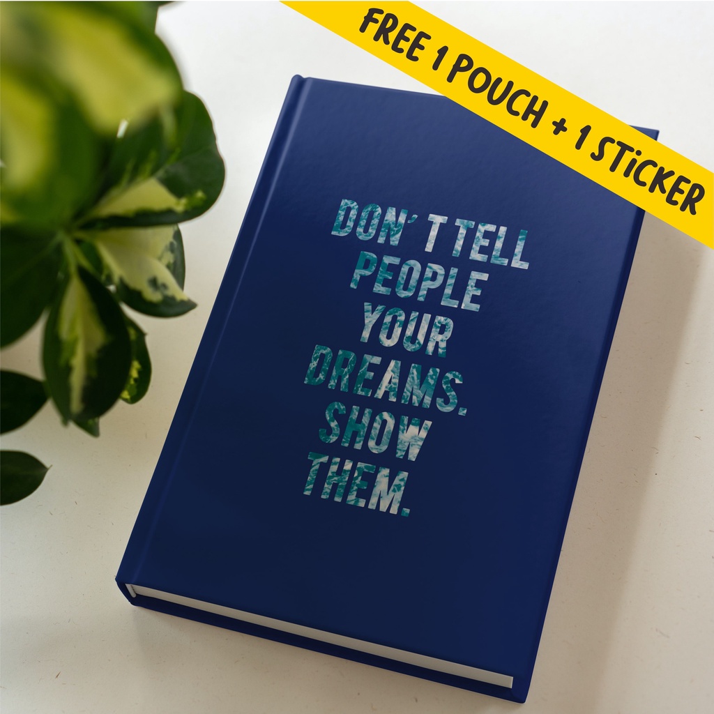 

Notebook Agenda dan Polos Don't Tell People