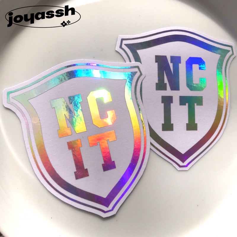 NCIT 127 UNIVERSITY HOLOGRAM STICKER