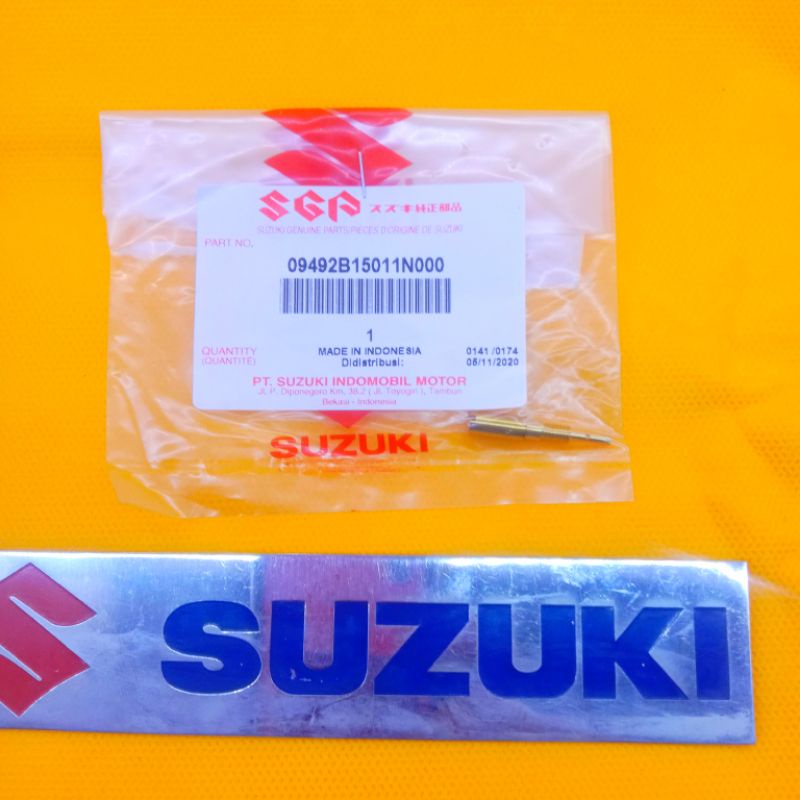 Pilot jet spuyer karburator ukuran 15 suzuki smash shogun110 smash titan axelo shogun fl fu ori sgp