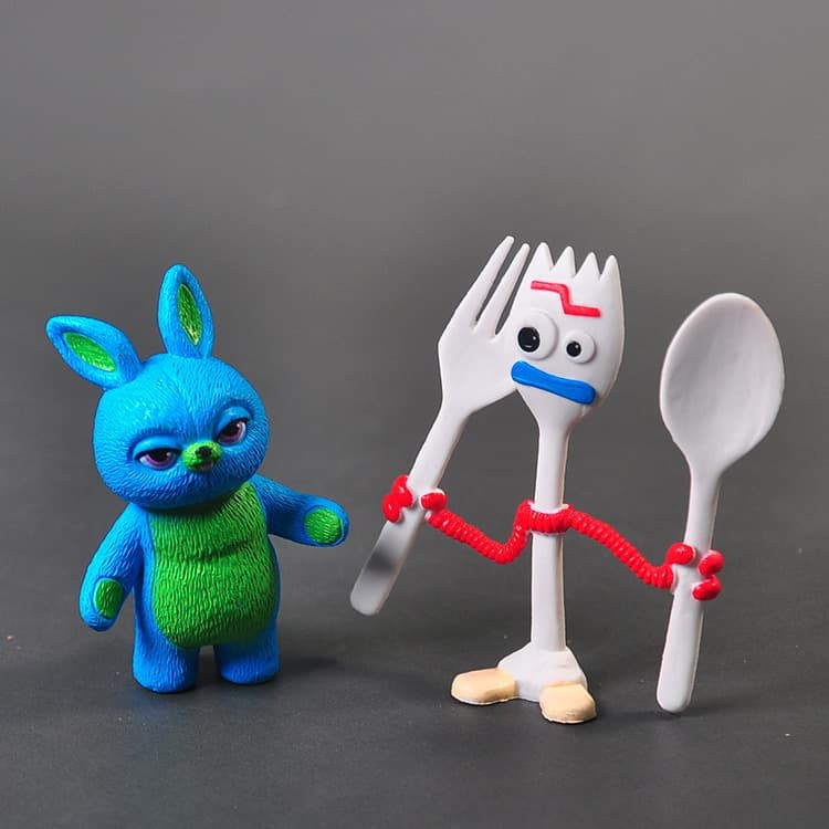 Set figure hiasan Kue Toy story Toystory forky buzz woddy 7 karakter