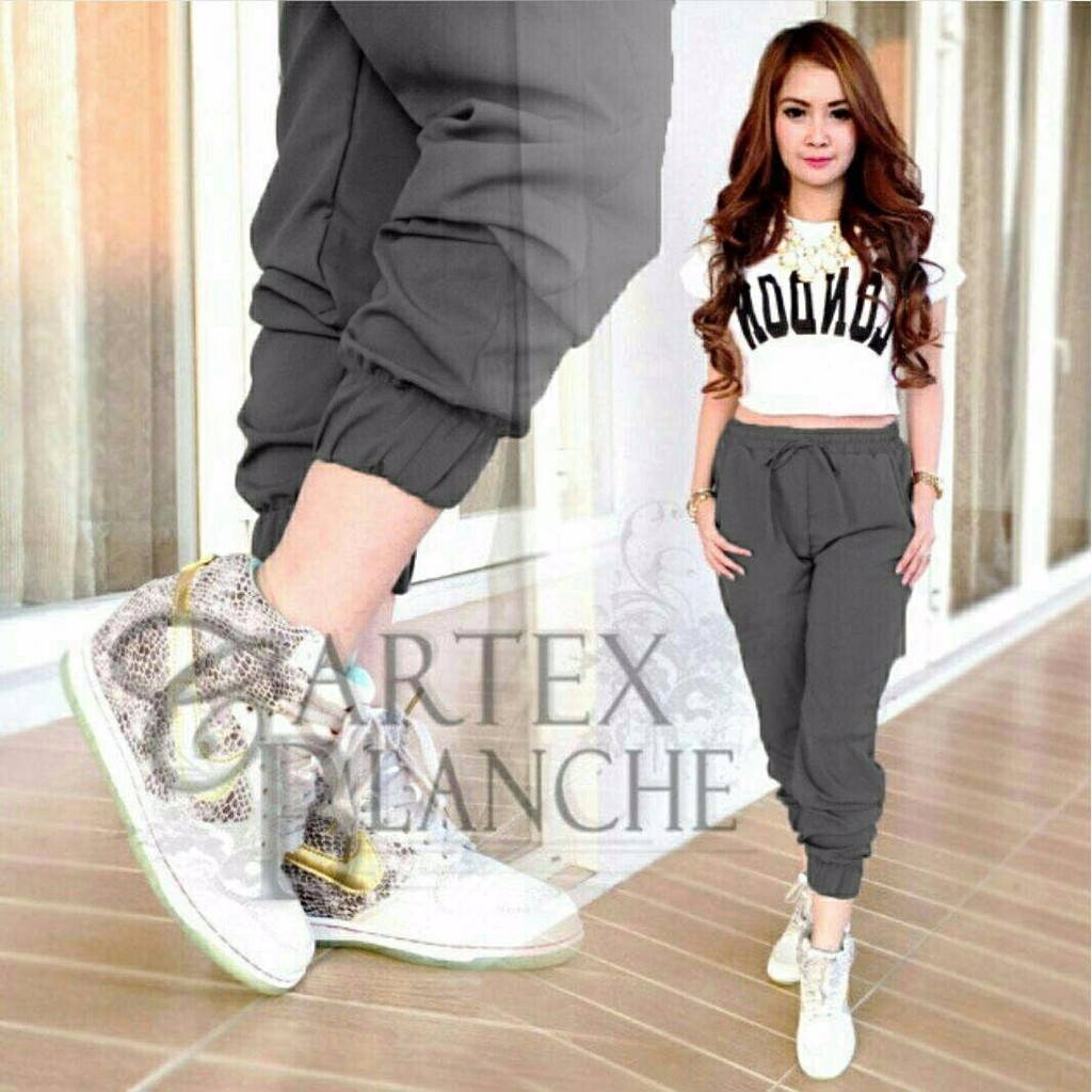Jual Beli Produk Jogger Celana Pakaian Wanita