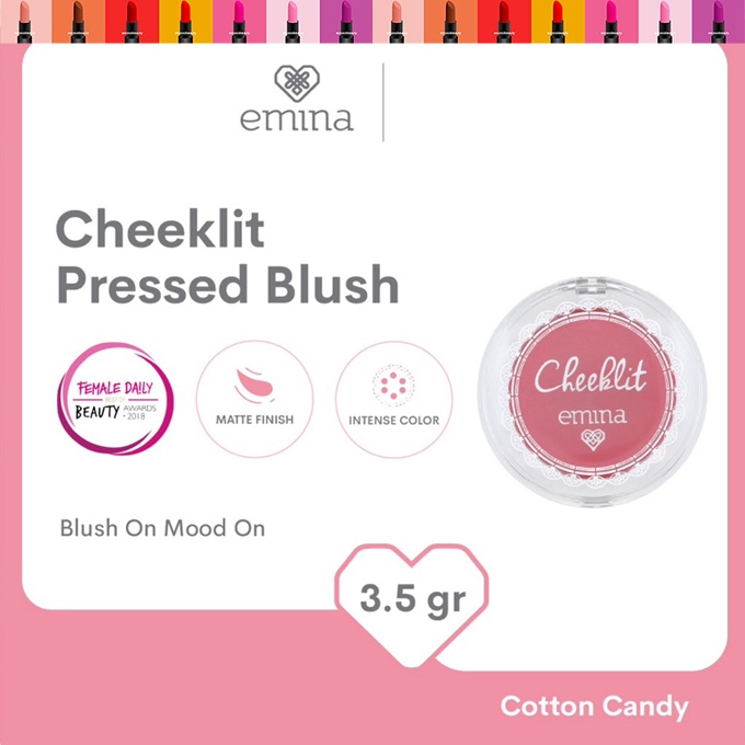 Emina Cheeklit | Pressed Blush Cream Blush ✰ ascocobeauty ✰