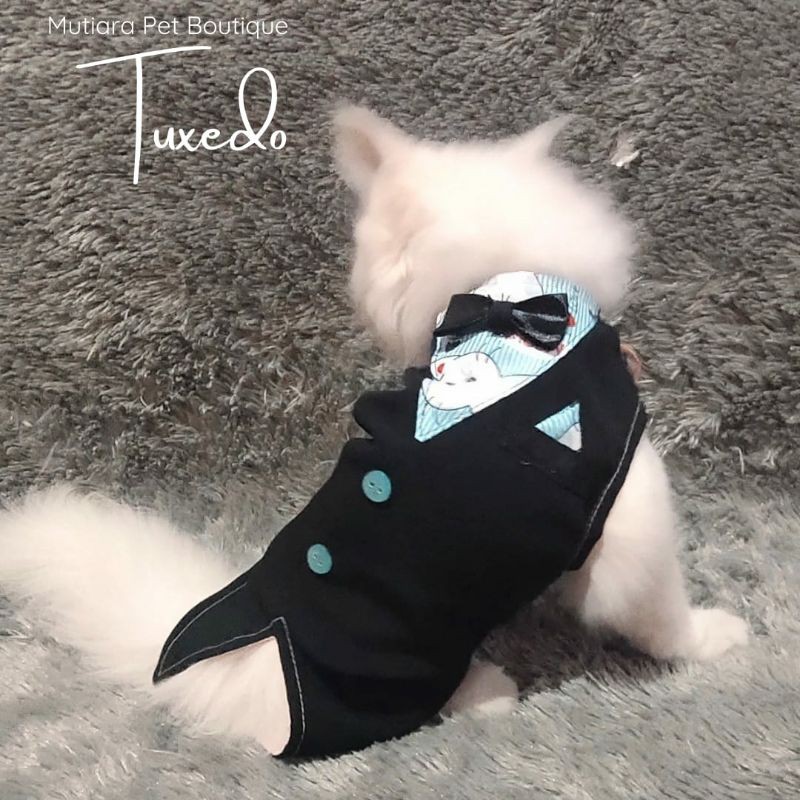 jual baju kucing jantan termurah-Tuxedo