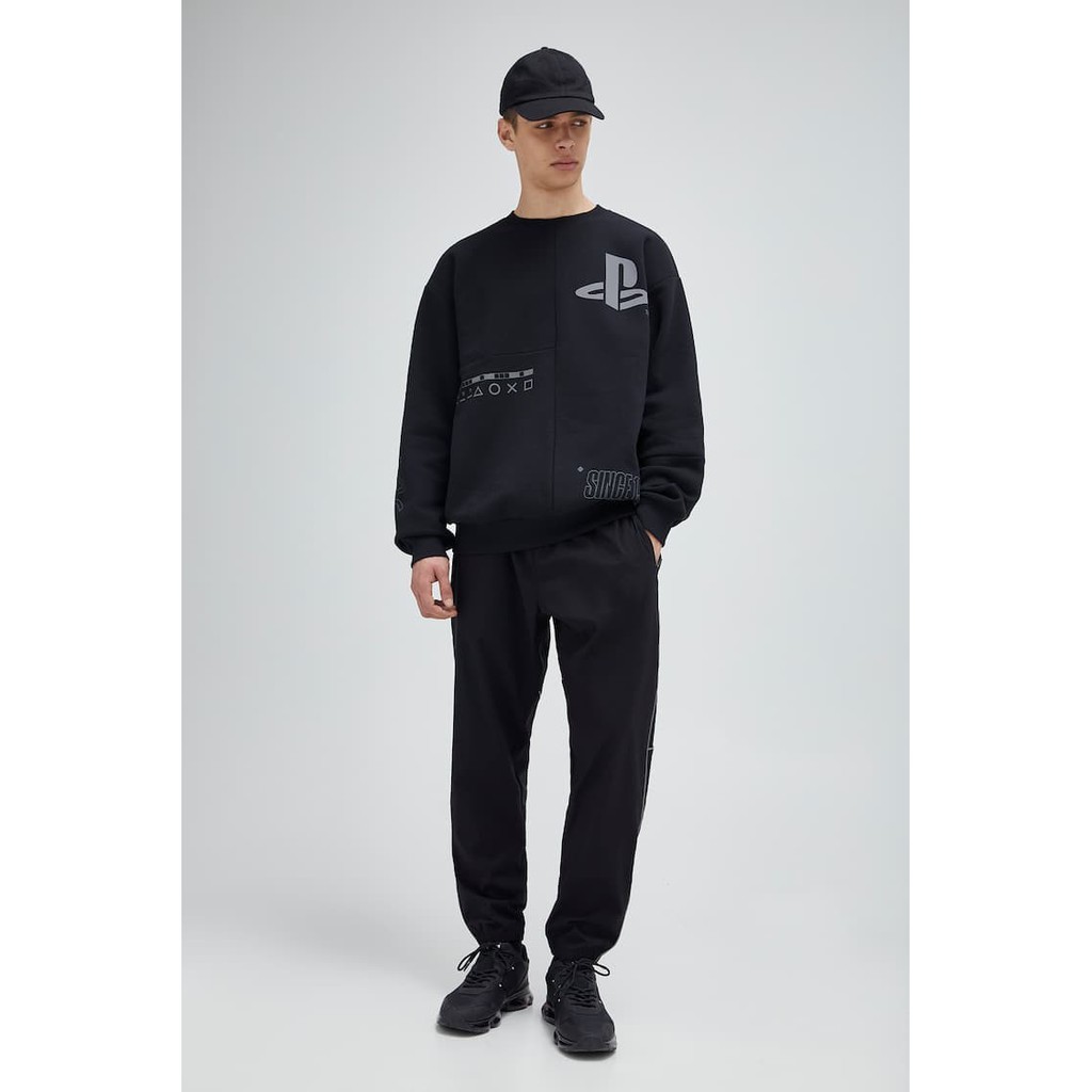 hnm jaket crewneck playstation edition