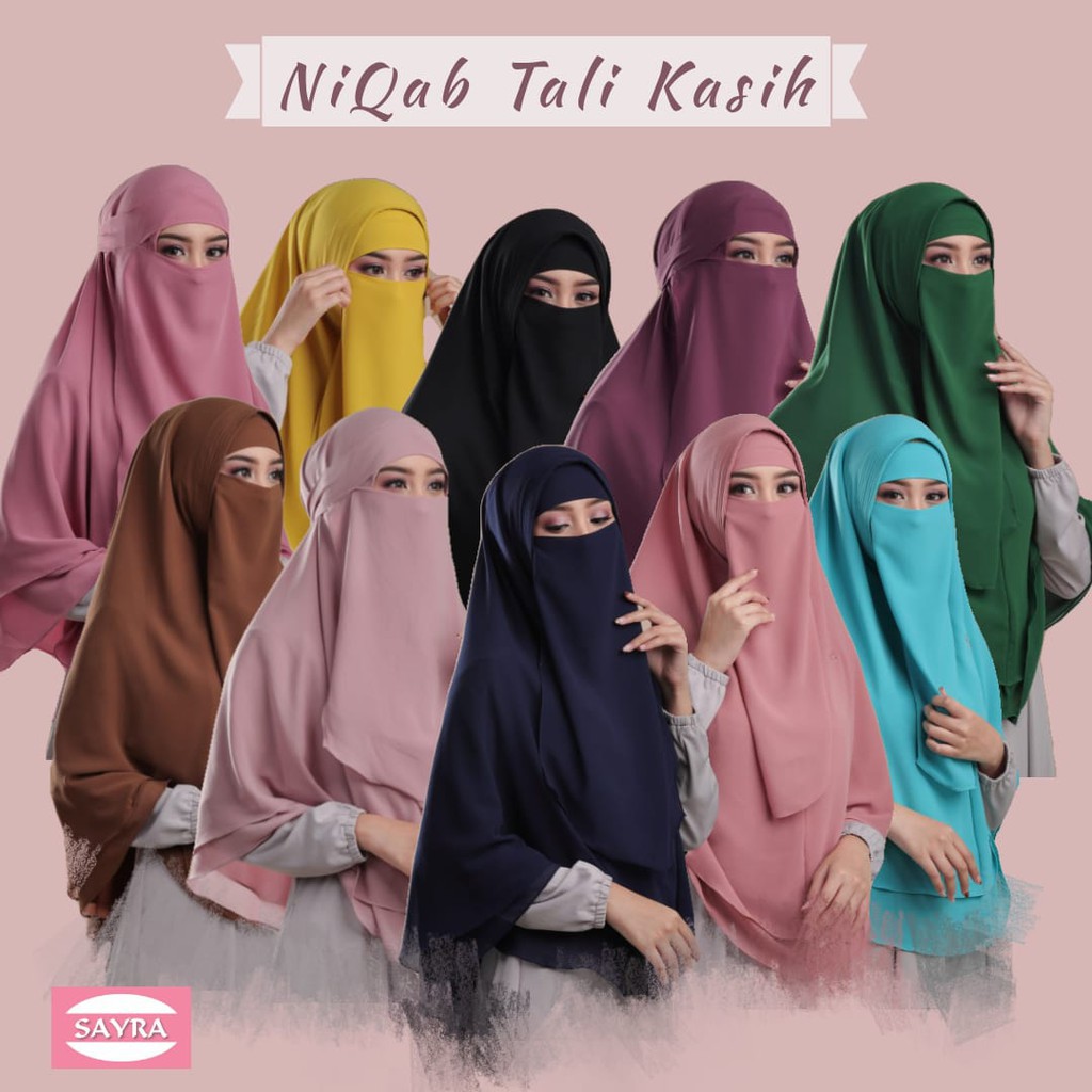 Hijab Niqab Tali Kasih