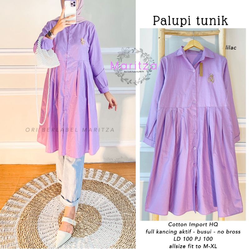 palupi tunik katun rayon by maritza