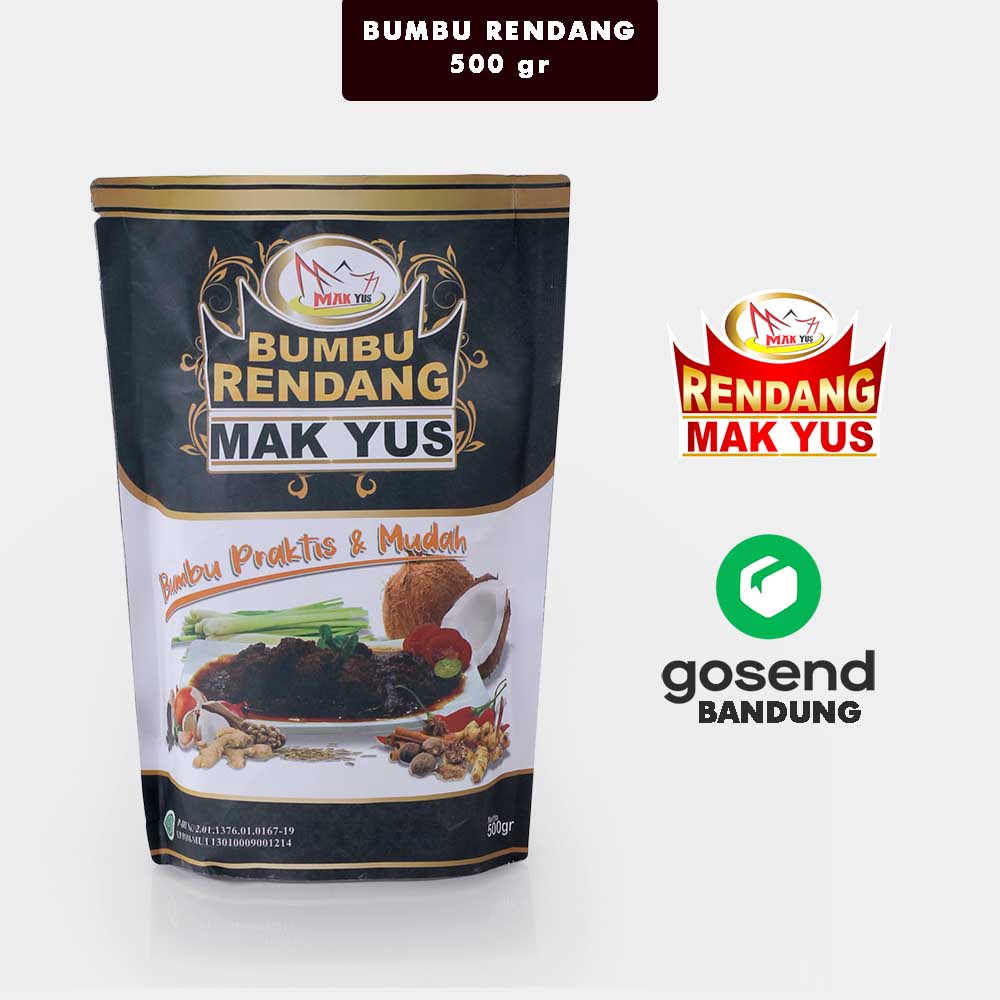 

Bumbu Rendang Instan Asli Padang Mak Yus - 500gr