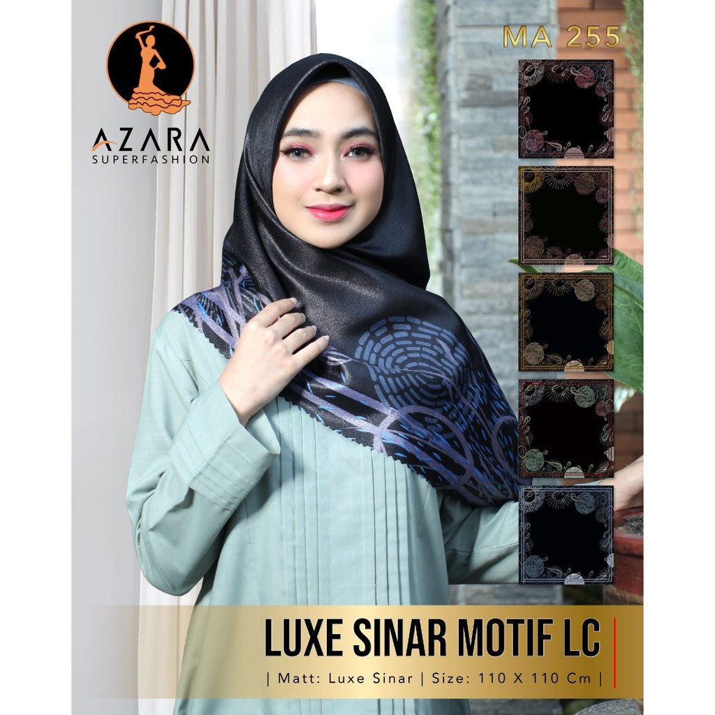 Alula Hijab ~ SEGIEMPAT NUR SINAR LUXE MOTIF