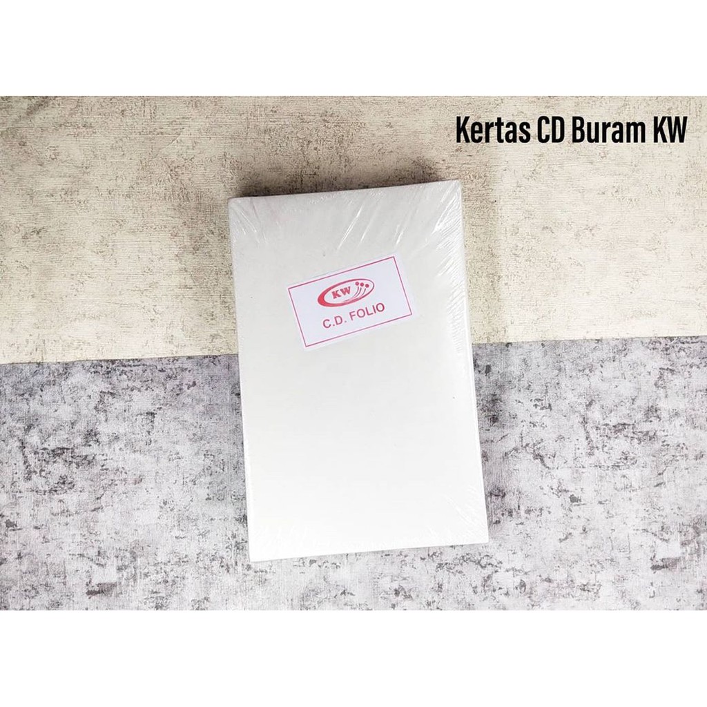

(50 LEMBAR) KERTAS CD BURAM UKURAN FOLIO