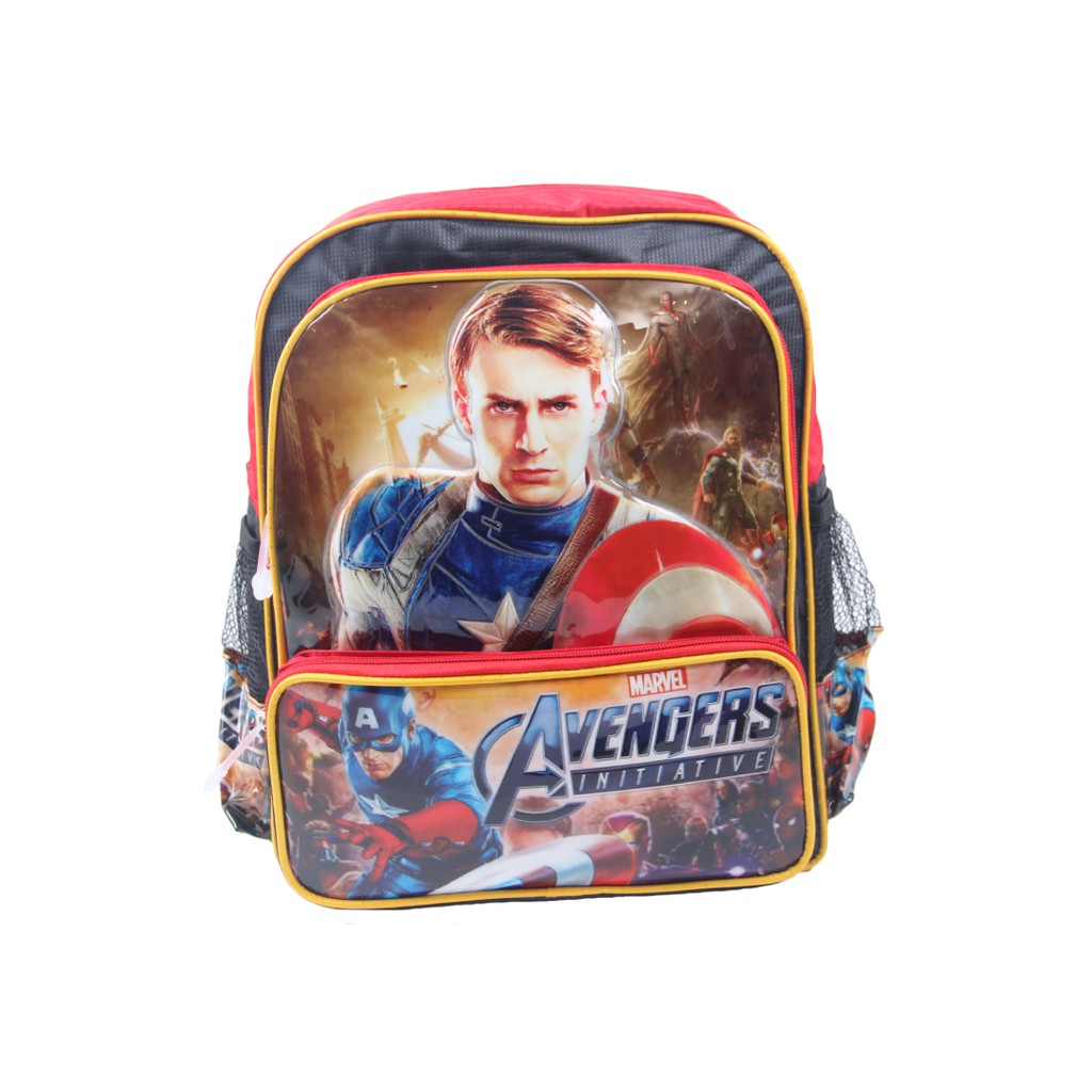 [KLIKTAS] Tas Sekolah Anak Laki TK Paud Kartun Calypso 3705 / Backpack Kartun Anak/Karakter Avangers