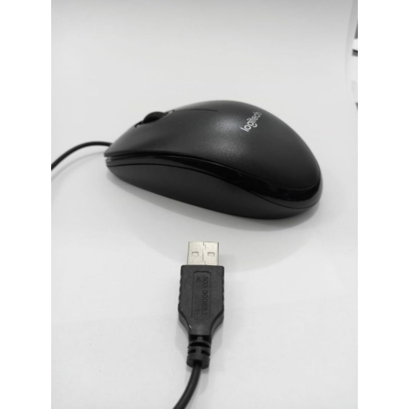 MOUSE LOGITEC B100 OPTICAL MOUSE KABEL USB B100 OEM