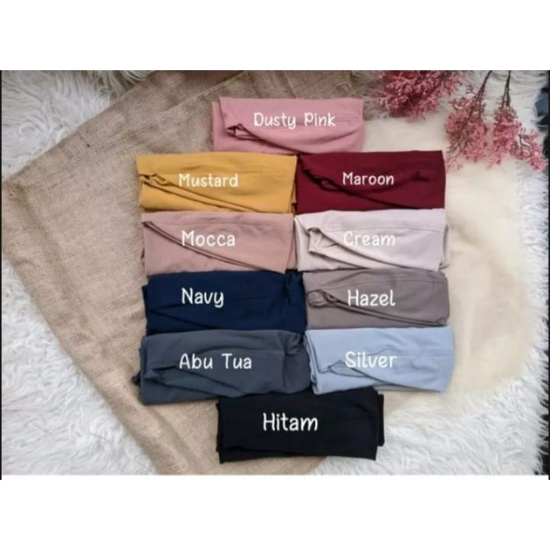 hijab segitiga instant soft pad/ hijab instan