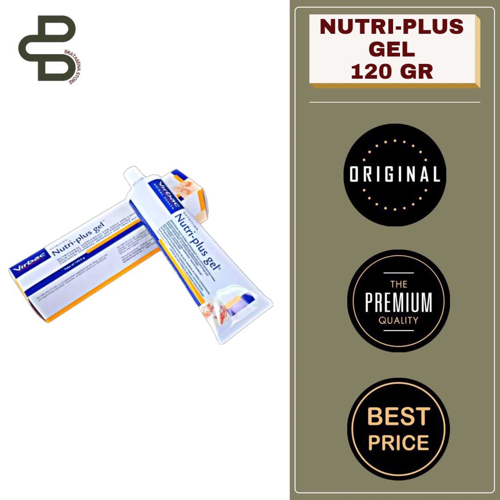 NUTRI PLUS GEL / NUTRIPLUS GEL (VITAMIN ANJING &amp; KUCING) 120GR