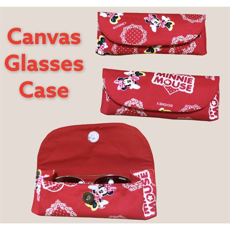 Fawn’G Handmade - Canvas Glasses Case | Pouch Kacamata | Tempat Kacamata