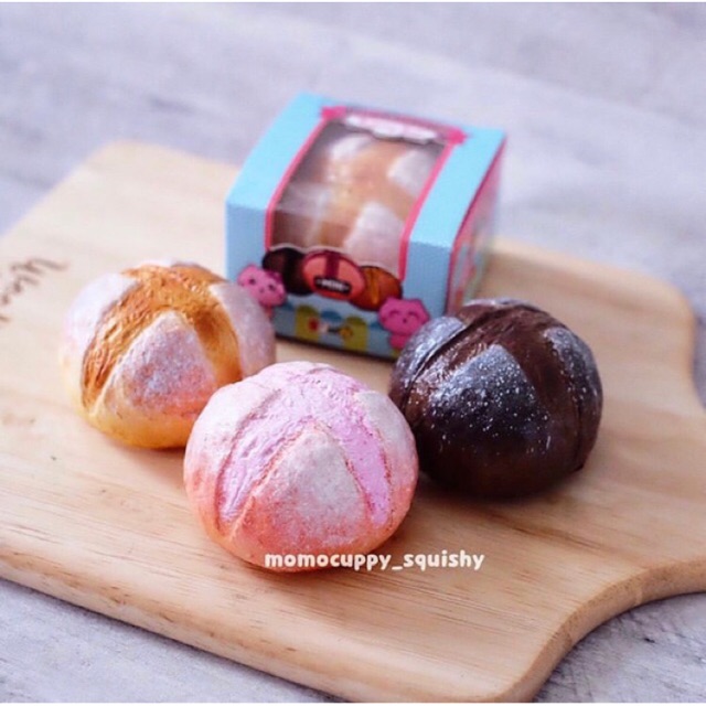 PROMO SQUISHY LICENSED KARAKTER mini bakery bun by punimaru