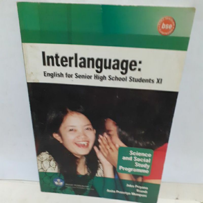 

Pelajaran Interlanguage 2 SMA