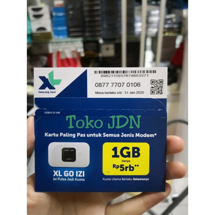 Langsung Order Kartu Perdana XL GO IZI Modem Mifi Unlocked Huawei ZTE Sierra Alcatel Terlaris