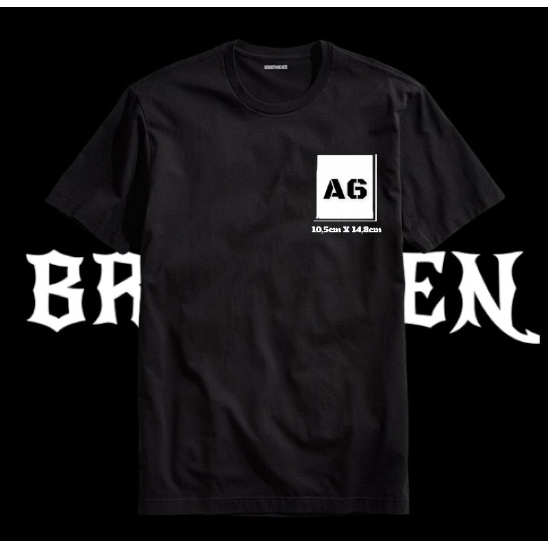 KAOS CUSTOM / SABLON / LOGO A6