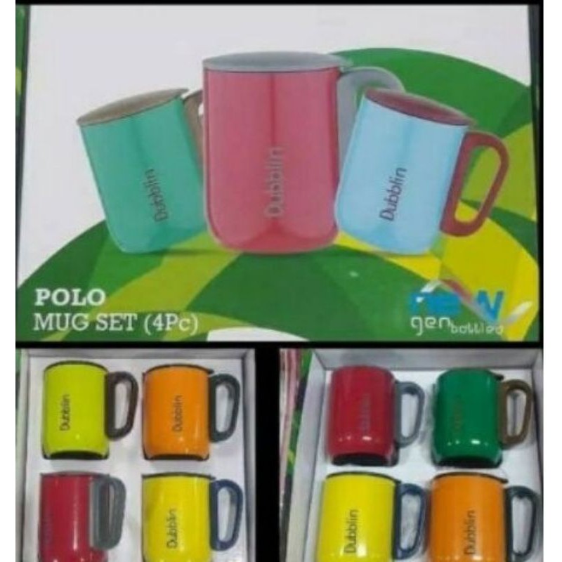 Muk polo set 4 pcs dubblin