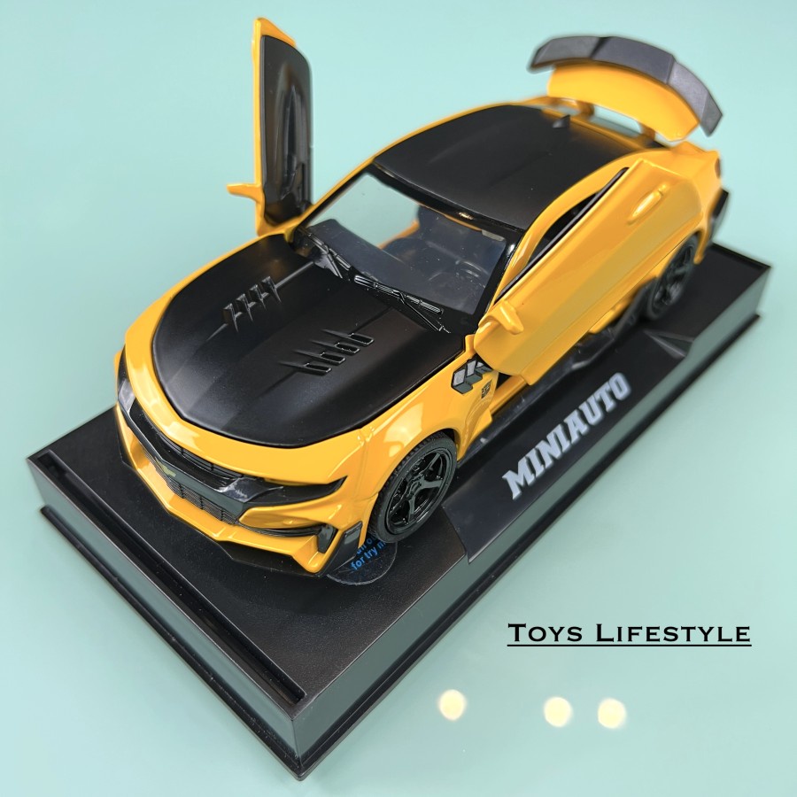 MiniAuto Diecast - Chevrolet Camaro Bumblebee Skala 1:32