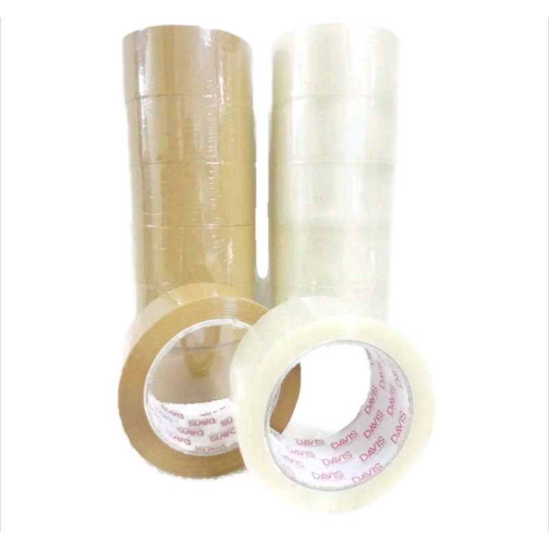 LAKBAN BENING BUNGKUS PAKET 45mm*100y