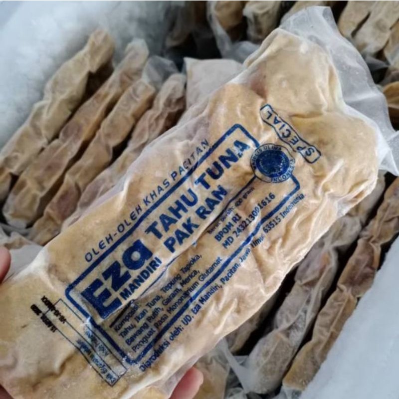 

Tahu Tuna Spesial Eza Mandiri Pak Ran Khas Pacitan